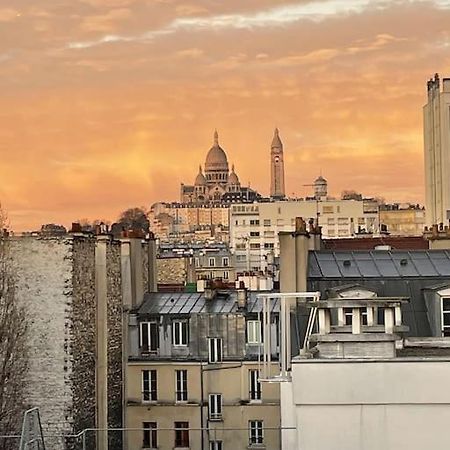 パリVue Sur Le Sacre Coeur Montmartreアパートメント エクステリア 写真